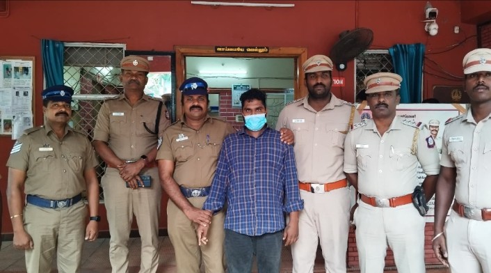 இரண்டு ஆண்டுகளுக்கு பிறகு கொலை குற்றவாளி கைது குமரி எஸ்பி அதிரடி..