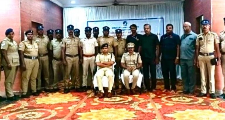கந்தசஷ்டி, தசரா, விழாக்களில் பாதுகாப்பு பணிகளை சிறப்பாக செய்த போலீசாருக்கு மாவட்ட எஸ்பி பாராட்டு…